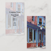 Easton PA - Straße mit offener Tür Visitenkarte (Vorne/Hinten)