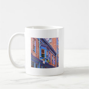 Easton PA - Street with Bay Window Kaffeetasse
