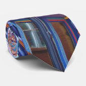 Easton PA - Street with Bay Window Krawatte (Gerollt)