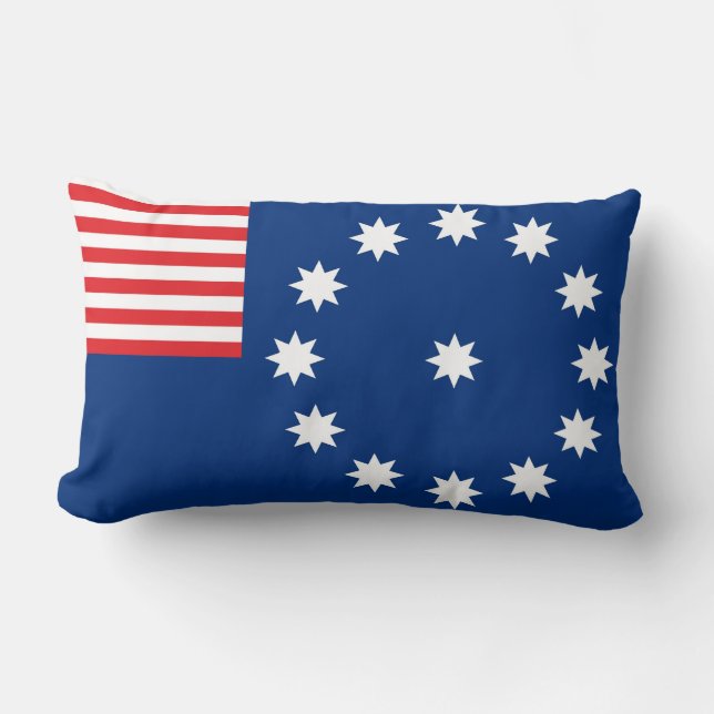 Easton Stadt-Flaggen-Staat Amerika Pennsylvania Lendenkissen (Vorderseite)