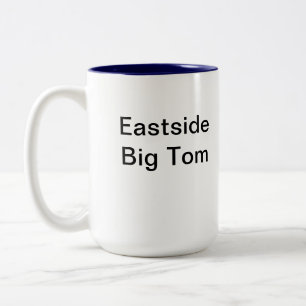 Eastside große Tom-Kaffee-Tasse Zweifarbige Tasse