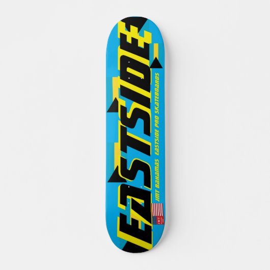 EASTSIDE JMT BAHAMAS 7 3/4" Skateboard Deck (Vorne)
