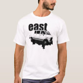 eastVAN Skyline WEISS T-Shirt (Vorderseite)