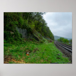 Eastwood Eisenbahnüberreste Poster
