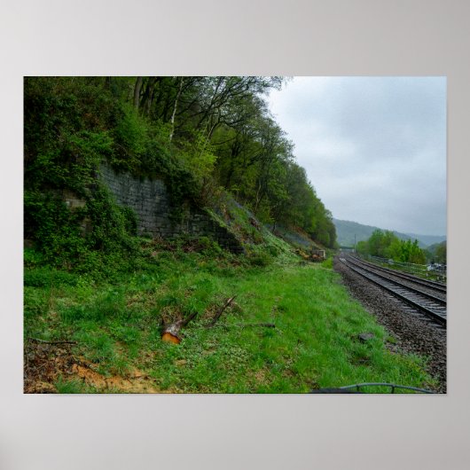 Eastwood Eisenbahnüberreste Poster (Vorne)