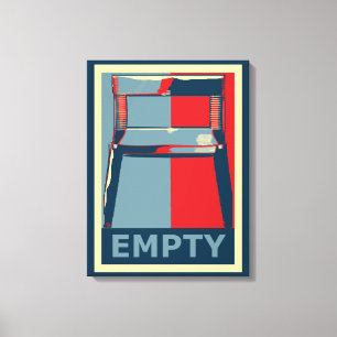 Eastwooding das Obama-Stuhl-lustige politische Leinwanddruck