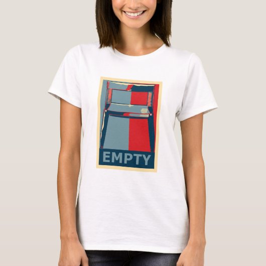 Eastwooding Stuhl unsichtbarer Obama T-Shirt (Vorderseite)