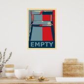 Eastwoooding der Vorsitzende Funny Obama politisch Poster (Küche)