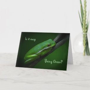 Easy Being Green St. Patrick's Day Card Karte