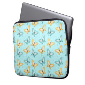 Easy Butterfly Nail Art Laptopschutzhülle (Vorderseite Links)