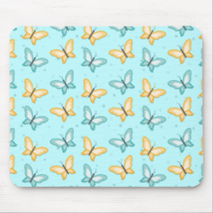 Easy Butterfly Nail Art Mousepad