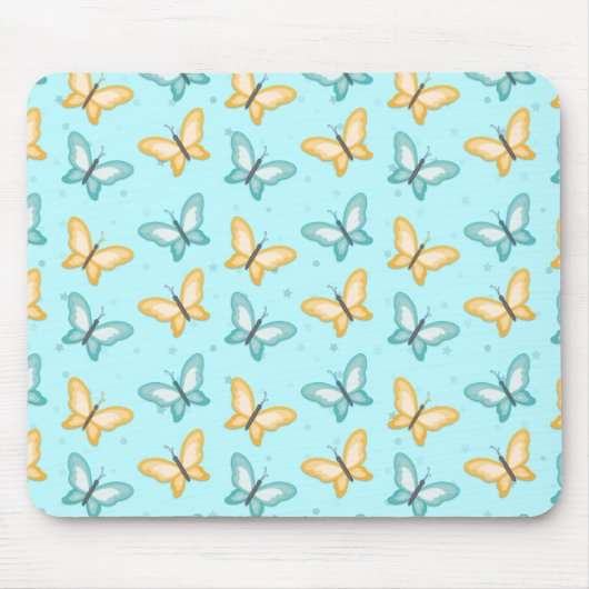 Easy Butterfly Nail Art Mousepad (Vorne)