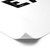 Easy Comet Easy Go Funny Astronomie Pun Poster (Ecke)