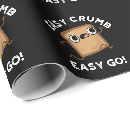 Easy Crumb Easy Go Funny Brot Pub Dark BG Geschenkpapier (Rolleneckpunkt)