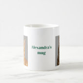 Easy Customization Pet Photo Name Pet Lover gift Kaffeetasse (Mittel)
