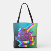 Easy Does It Easy Skateboard Grafik Tasche (Rückseite)
