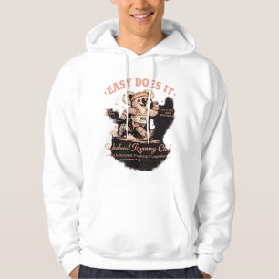 Easy Does It Wochenend-Laufclub Retro-Koala-T-Shir Hoodie