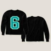 Easy Halloween costume for kids 67 six seven (Design Vorder- & Rückseite)