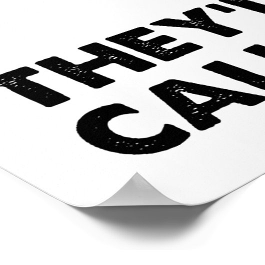 Easy is Soccer Funny Poster (Ecke)