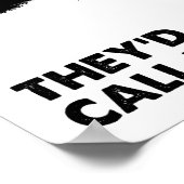 Easy ist Baseball Funny Poster (Ecke)