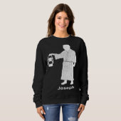 Easy Joseph Costume Christmas Pageant Live Nativit Sweatshirt (Vorne ganz)