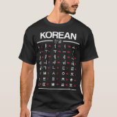 Easy Korean Hangul Learning for KPop Fans _2  T-Shirt (Vorderseite)