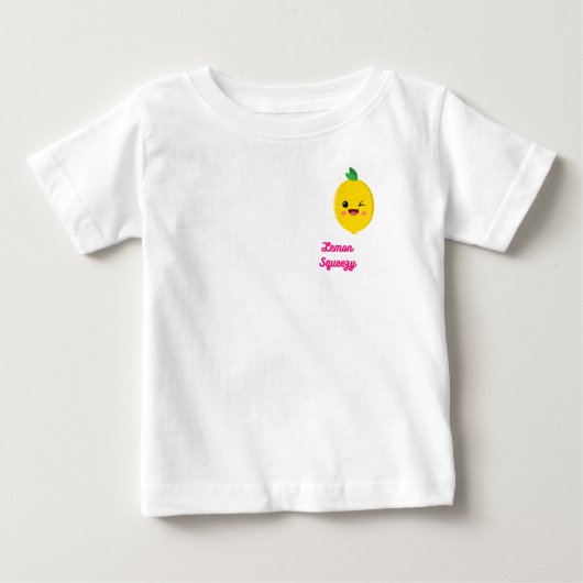 Easy peasy Lemon Squeeze Baby T-shirt (Vorderseite)