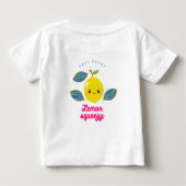 Easy peasy Lemon Squeeze Baby T-shirt (Rückseite)