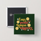 Easy Peasy Lemon Squeezy Button (Vorne & Hinten)