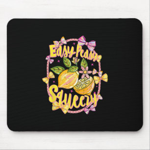 Easy Peasy Lemon Squeezy Coquette-Schleife Hallo S Mousepad