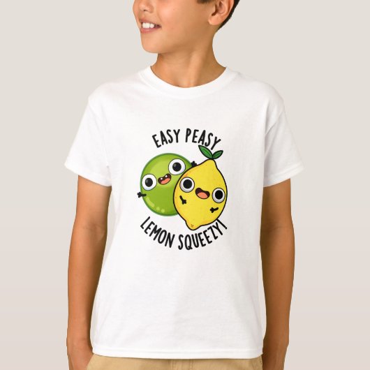 Easy Peasy Lemon Squeezy Funny Fruit Pub T-Shirt (Vorderseite)
