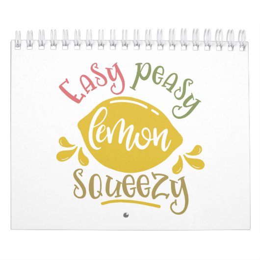 Easy Peasy Lemon Squeezy Lemon  Kalender (Titelbild)