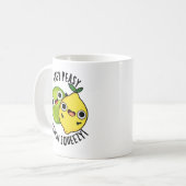 Easy Peasy Lemon Squeezy Lustiger Fruchtwitz Kaffeetasse (Vorderseite Links)