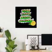 Easy Peasy Lemon Squeezy Poster (Heimbüro)