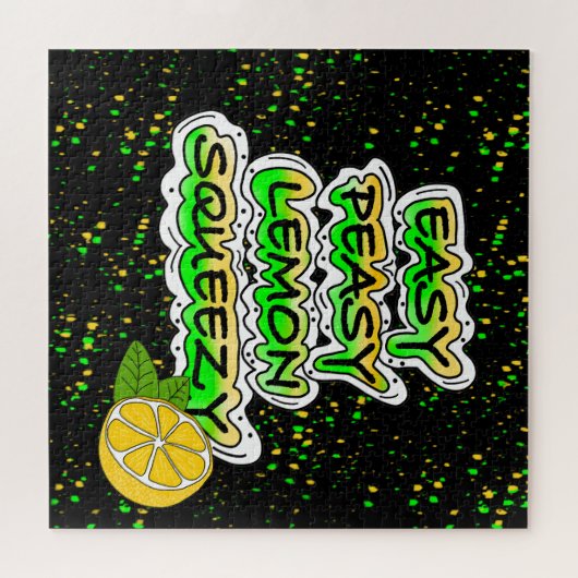 Easy Peasy Lemon Squeezy Puzzle (Horizontal)