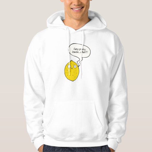Easy Peasy Lemon Was?! Sweatshirt (Vorderseite)