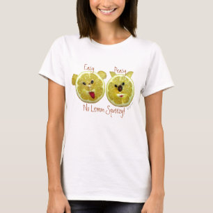 Easy Peasy No Lemon Squeezey Funny Lemons Shirt