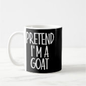 Easy Pretend I'm Goat Costume Gift Funny Farmer Ha Kaffeetasse (Links)