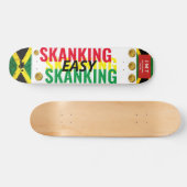 EASY SKANKING (JAM) (JMT) 7 3/4" Skateboard Deck (Horizontal)