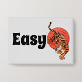 Easy Tiger Button – Wild und Lustig (Vorderseite)