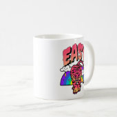 EASY Tiger Classic Becher – Retro Regenbogen Wild Kaffeetasse (VorderseiteRechts)