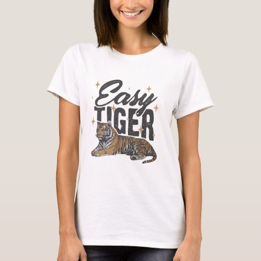 "Easy Tiger Design" T-Shirt (Vorderseite)