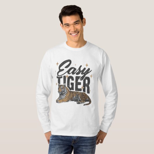"Easy Tiger Design" T-Shirt (Vorne ganz)