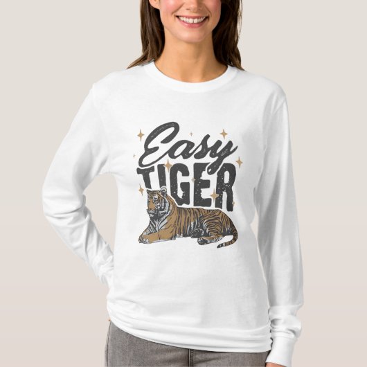 "Easy Tiger Design" T-Shirt (Vorderseite)