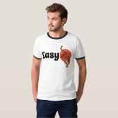"Easy Tiger" Funny Typografy Shirt - Bold Design (Vorne ganz)