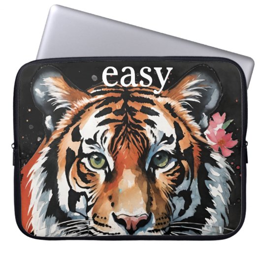 Easy Tiger Laptopschutzhülle (Vorderseite)