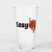 Easy Tiger Pint Glas – Fette Typografie (Vorderseite)