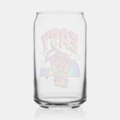 EASY Tiger Retro Regenbogen Dose Glas (Rückseite)