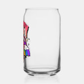 EASY Tiger Retro Regenbogen Dose Glas (Links)