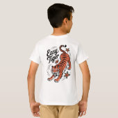 Easy Tiger Tattoo Style Graphic Tee | Traditional (Schwarz voll)